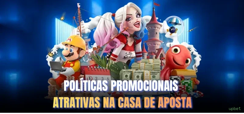 Imagem promocional das apostas esportivas da upbet